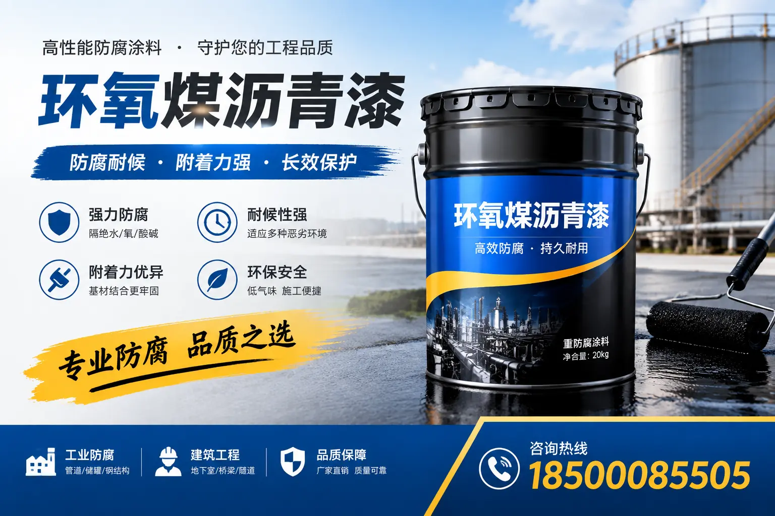 如何选择适合的环氧煤沥青漆?扬州市场选型指南